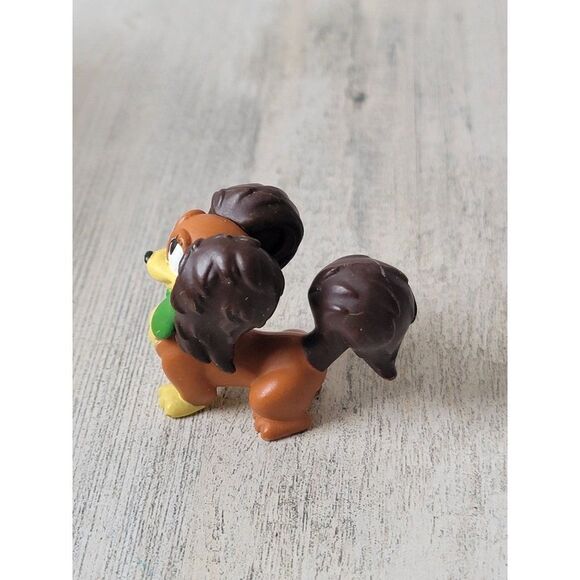 Green bow minnie pet dog fifi Disney Pixar toy figure - Picture 6 of 6